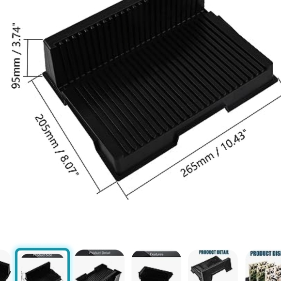 PCB tray ESD shelf storage turnover rack L tipe 25 slot (353) - Picture 8 of 8